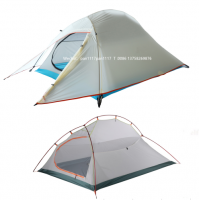 2 Person Aluminium Unique Ultralight Hiking Mountain Waterproof Outdoor Camping Tent