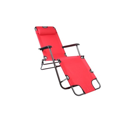 New Design Adjustable Folding Deck Chair for Dual Purpose