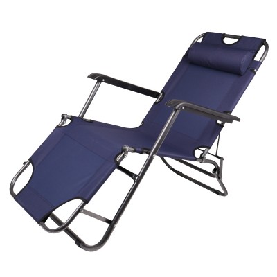 Zero Gravity Navy Reclining Patio Outdoor Lounge Chairs