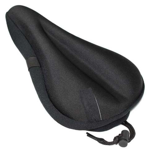 Wide Gel Soft Pad Most Comfortable Exercise Bicycle Saddle Cover for Women and Men